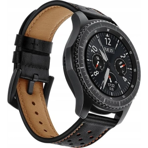 Kup Tech-Protect Leder Samsung Gear S3 Schwarz - THP021BLK - {ean13} - Sklep Home Screen