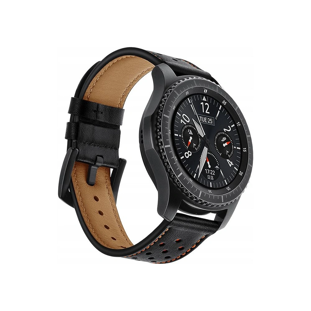 Pasek Tech-Protect Leather Samsung Gear S3 Black