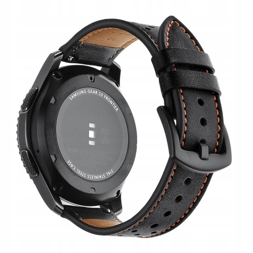 Buy Tech-Protect Leather Samsung Gear S3 Black - THP021BLK - {ean13} - Home Screen Store Europe