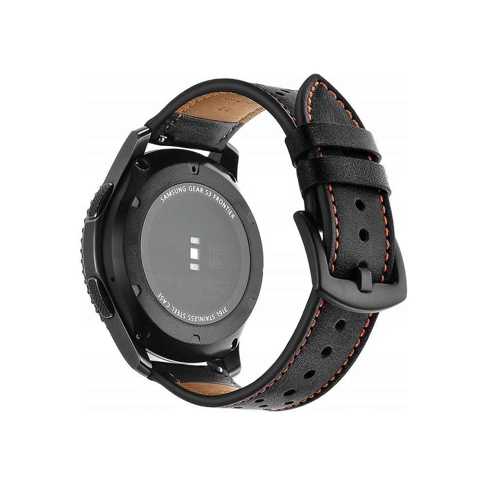 Pasek Tech-Protect Leather Samsung Gear S3 Black