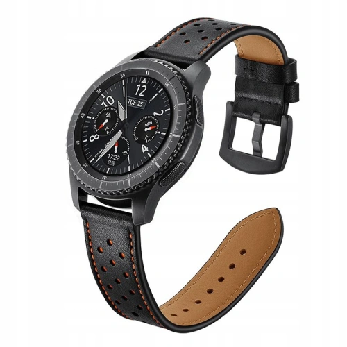 Buy Tech-Protect Leather Samsung Gear S3 Black - THP021BLK - {ean13} - Home Screen Store Europe