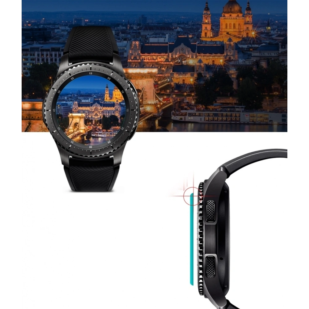 Zestaw szkieł hartowanych Ringke ID Glass 4 Pack Samsung Galaxy Gear S3/Watch 46mm 0.33mm
