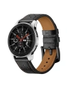 Pasek Tech-Protect bőr Samsung Galaxy Watch 46mm fekete