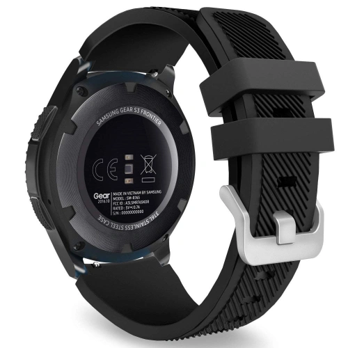 Kup Pasek Tech-Protect Smoothband Samsung Galaxy Watch 46mm Fekete - THP029BLK - {ean13} - Sklep Home Screen