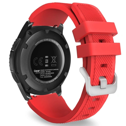 Kup Pasek Tech-Protect Smoothband Samsung Galaxy Watch 46mm Roșu - THP030RED - {ean13} - Sklep Home Screen