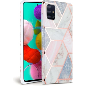 Kup Case Tech-Protect Marmor Samsung Galaxy A51 Pink - THP083PNK - {ean13} - Sklep Home Screen