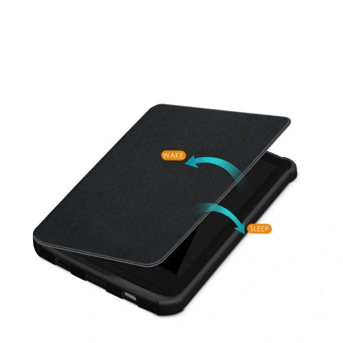 Buy Tech-Protect Smartcase Pocketbook Color/Touch Lux 4/5/HD 3 Black - THP089BLK - {ean13} - Home Screen Store Europe