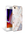 Etui Tech-Protect Marble Apple iPhone SE 2022/SE 2020/8/7 Rózsaszín