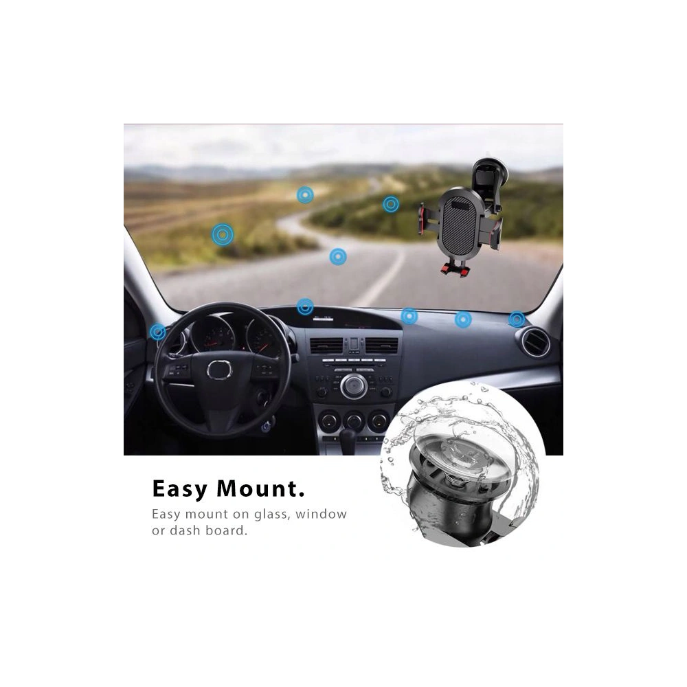 Uchwyt samochodowy Tech-Protect Universal Car Mount Black