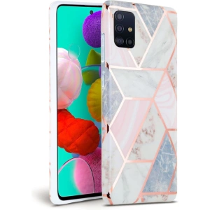 Kup Etui Tech-Protect Marble Samsung Galaxy A41 Růžová - THP148PNK - {ean13} - Sklep Home Screen