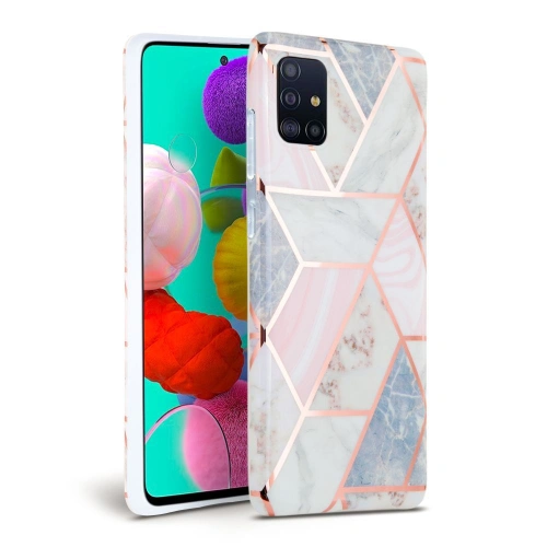 Kup Etui Tech-Protect Marble Samsung Galaxy A41 Roz - THP148PNK - {ean13} - Sklep Home Screen