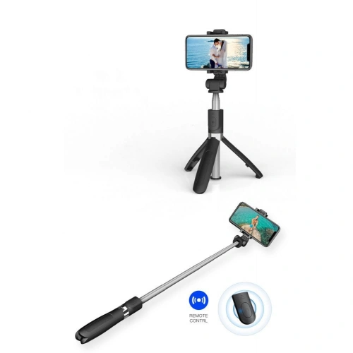 Kup Selfie bot Tech-Protect L01s Vezeték nélküli Selfie Bot Tripod Fekete - THP152BLK - {ean13} - Sklep Home Screen