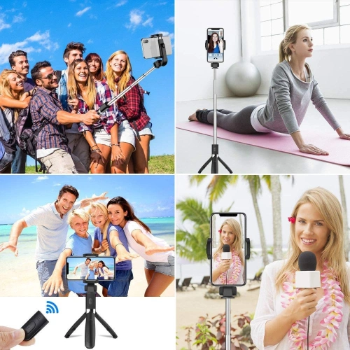Kup Selfie bot Tech-Protect L01s Vezeték nélküli Selfie Bot Tripod Fekete - THP152BLK - {ean13} - Sklep Home Screen
