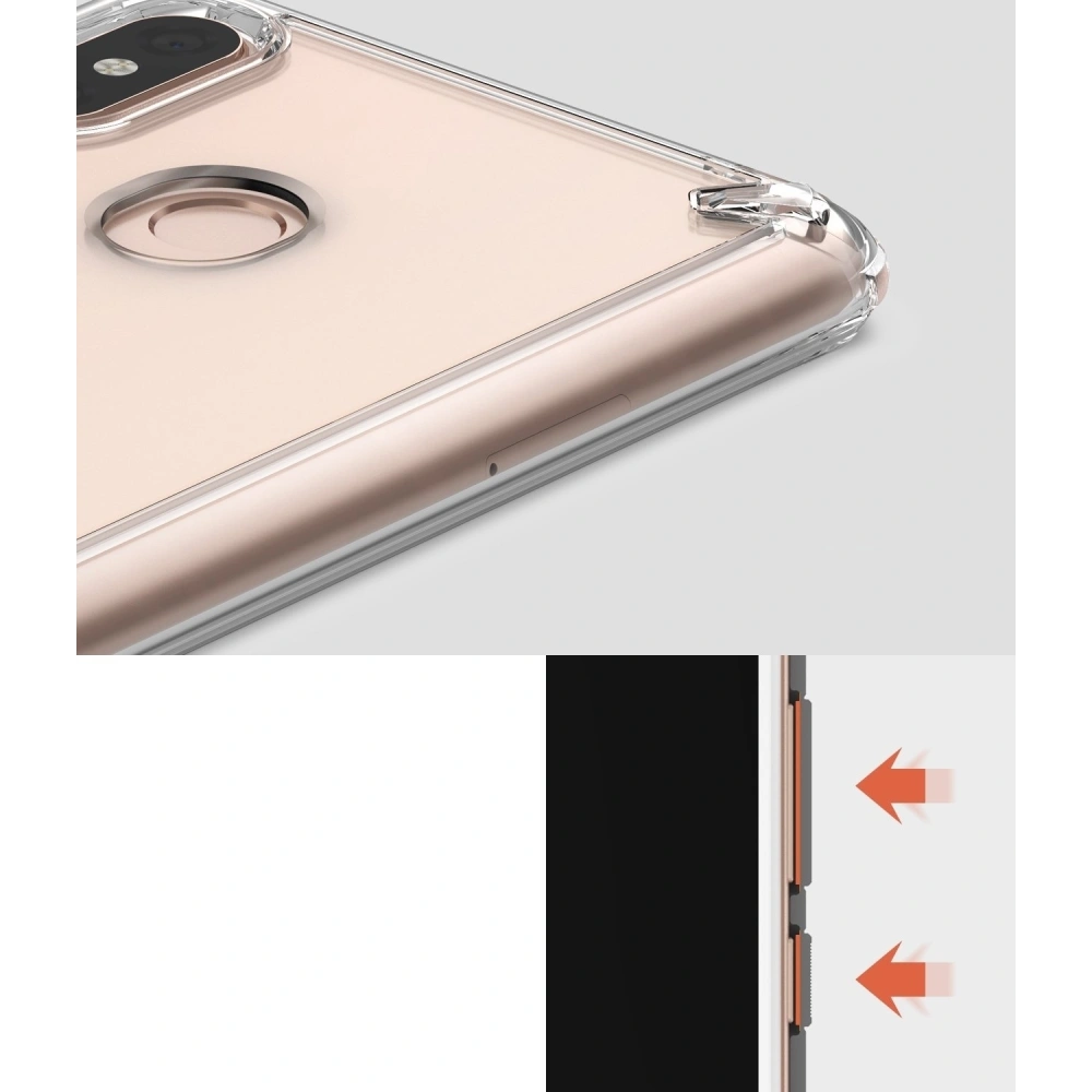 Etui Ringke Fusion Xiaomi Mi Max 3 Clear
