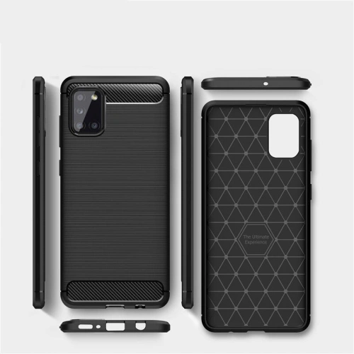 Kup Etui Tech-Protect TPUCarbon Samsung Galaxy A31 Negru - THP180BLK - {ean13} - Sklep Home Screen