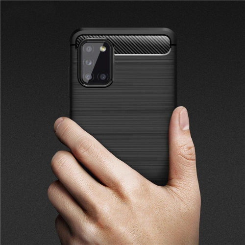 Buy Tech-Protect TPUCarbon Samsung Galaxy A31 Black - THP180BLK - {ean13} - Home Screen Store Europe