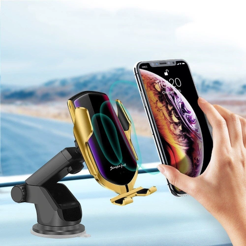 Buy Tech-Protect R2 Car Mount Wireless Charger Silver - THP185SLV - {ean13} - Home Screen Store Europe
