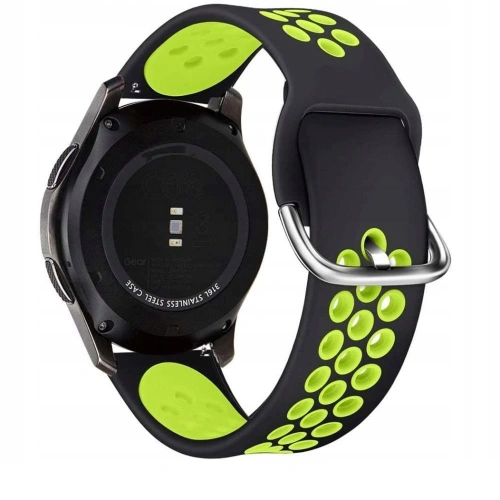Kup Pásek Tech-Protect Softband Samsung Galaxy Watch 3 45mm Černá/limetková - THP189BLKLIM - {ean13} - Sklep Home Screen