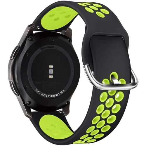 Kup Pásek Tech-Protect Softband Samsung Galaxy Watch 3 45mm Černá/limetková - THP189BLKLIM - {ean13} - Sklep Home Screen