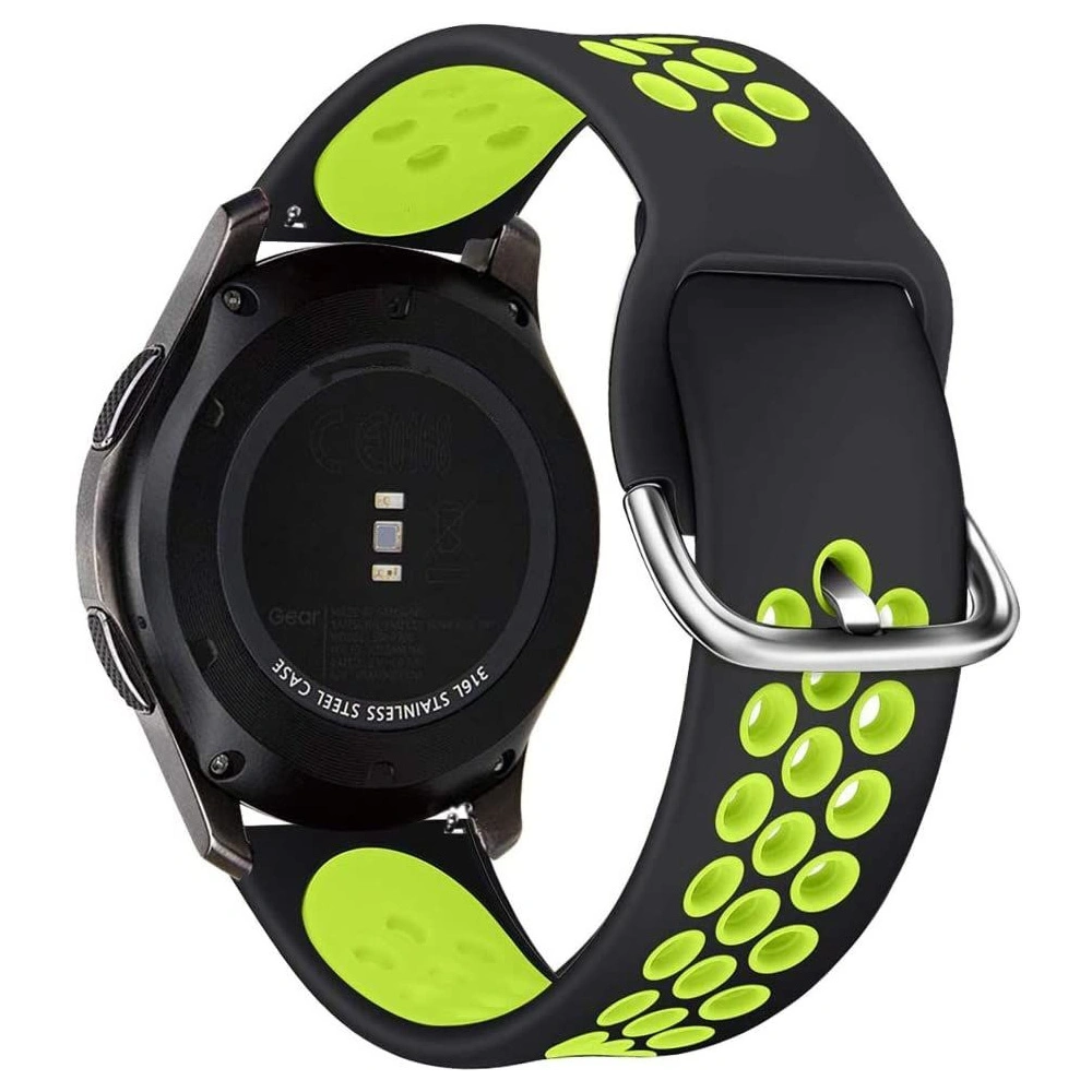 Pasek Tech-Protect Softband Samsung Galaxy Watch 3 45mm Black/lime