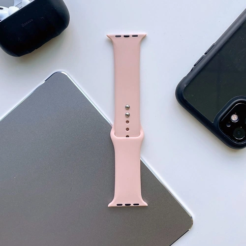 Kup Pasek Tech-Protect Iconband Apple Watch 4/5/6/7/SE/8/9/10 40/41/42mm Rózsaszín Homok - THP202PNKSAN - {ean13} - Sklep Home Screen