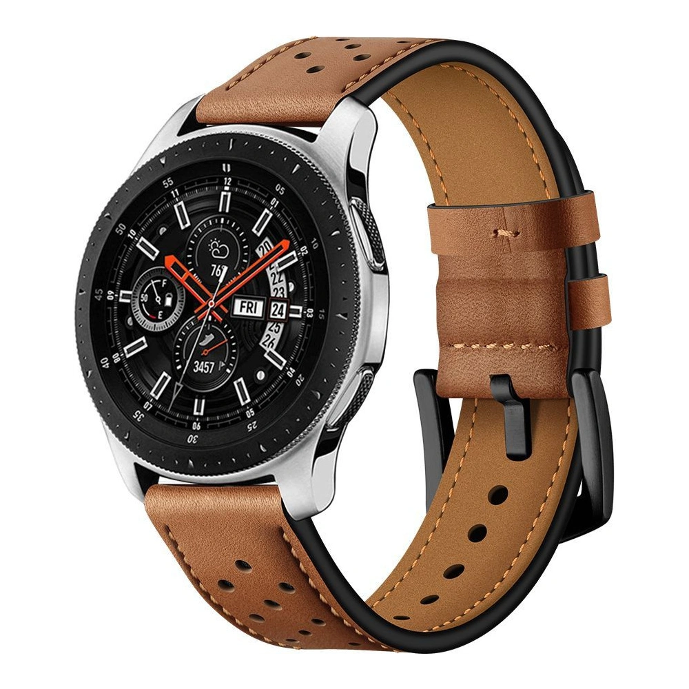 Pasek Tech-Protect Leather Samsung Galaxy Watch 3 45mm Brown