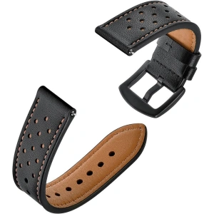 Tech-Protect Leather Samsung Galaxy Watch 3 45mm Black