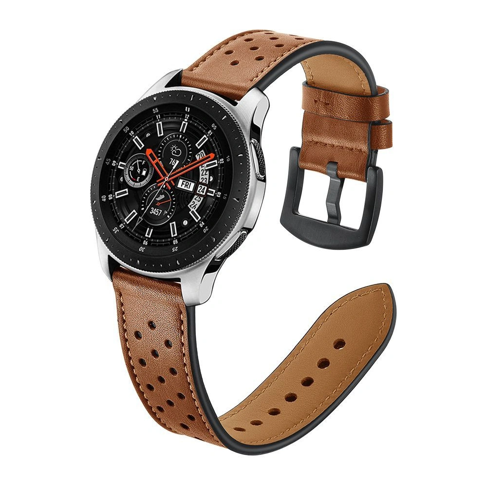 Pasek Tech-Protect Leather Samsung Galaxy Watch 3 45mm Brown