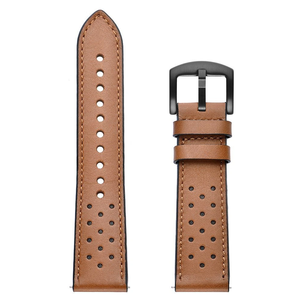 Pasek Tech-Protect Leather Samsung Galaxy Watch 3 45mm Brown