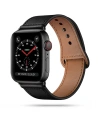 Kup Tech-Protect Leatherfit Apple Watch 4/5/6/7/SE/8/9/Ultra 44/45/49mm Schwarz - THP234BLK - {ean13} - Sklep Home Screen