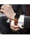 Kup Pasek Tech-Protect Leatherfit Apple Watch 4/5/6/7/SE/8/9/Ultra 44/45/49mm Hnědý - THP235BR - {ean13} - Sklep Home Screen