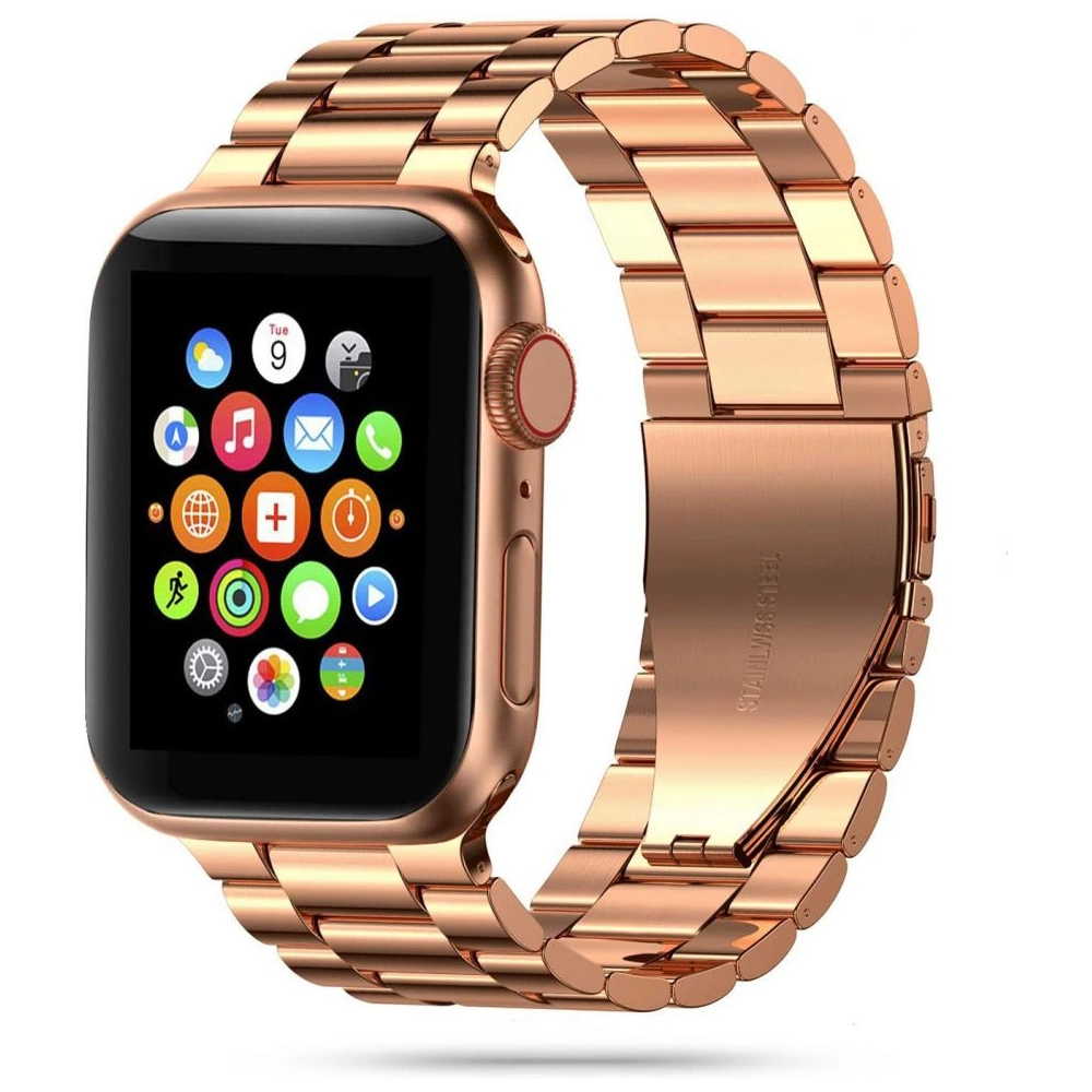 Bransoleta Tech-protect Stainless Apple Watch SE/6/5/4 42/44mm Rose Gold