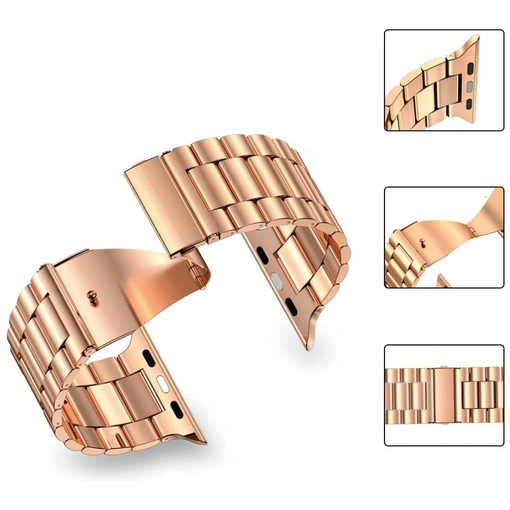 Bransoleta Tech-protect Stainless Apple Watch SE/6/5/4 42/44mm Rose Gold