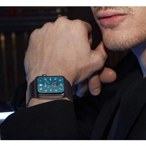 Kup Brățara Tech-Protect Linkband Apple Watch 4/5/6/7/SE 44/45mm Neagră - THP248BLK - {ean13} - Sklep Home Screen