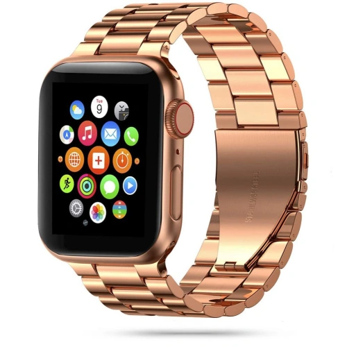 Kup Bransoleta Tech-Protect Rozsdamentes Apple Watch 4/5/6/7/SE 40/41mm Rózsaarany - THP250RS - {ean13} - Sklep Home Screen