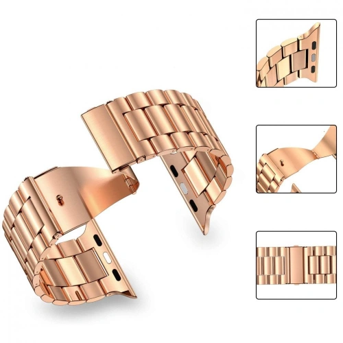 Kup Bransoleta Tech-Protect Rozsdamentes Apple Watch 4/5/6/7/SE 40/41mm Rózsaarany - THP250RS - {ean13} - Sklep Home Screen