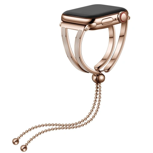 Kup Pásek Tech-Protect Chainband Apple Watch 4/5/6/7/SE/8/9/10 40/41/42mm Zlatý - THP252GLD - {ean13} - Sklep Home Screen