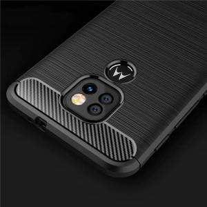Kup Etui Tech-Protect TPUCarbon Motorola Moto G9 Play/E7 Plus Black - THP270BLK - {ean13} - Sklep Home Screen