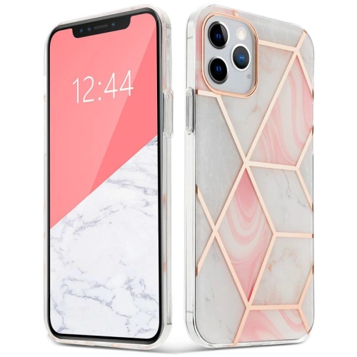 Kup Etui Tech-Protect Marble 2 Apple iPhone 12/12 Pro Rózsaszín - THP277PNK - {ean13} - Sklep Home Screen