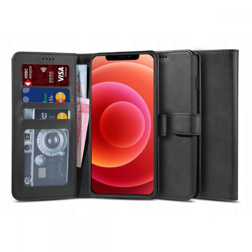 Kup Etui Tech-Protect Wallet 2 Apple iPhone 12/12 Pro Fekete - THP279BLK - {ean13} - Sklep Home Screen