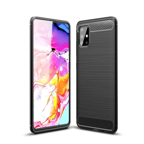 Kup Etui Tech-Protect TPUCarbon Samsung Galaxy M51 Negru - THP282BLK - {ean13} - Sklep Home Screen
