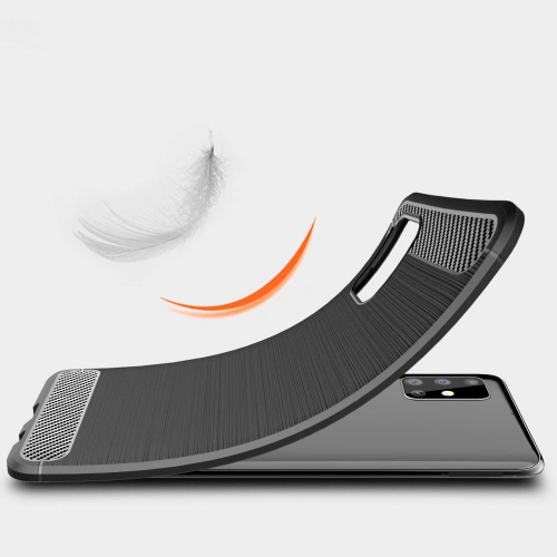Kup Etui Tech-Protect TPUCarbon Samsung Galaxy M51 Negru - THP282BLK - {ean13} - Sklep Home Screen