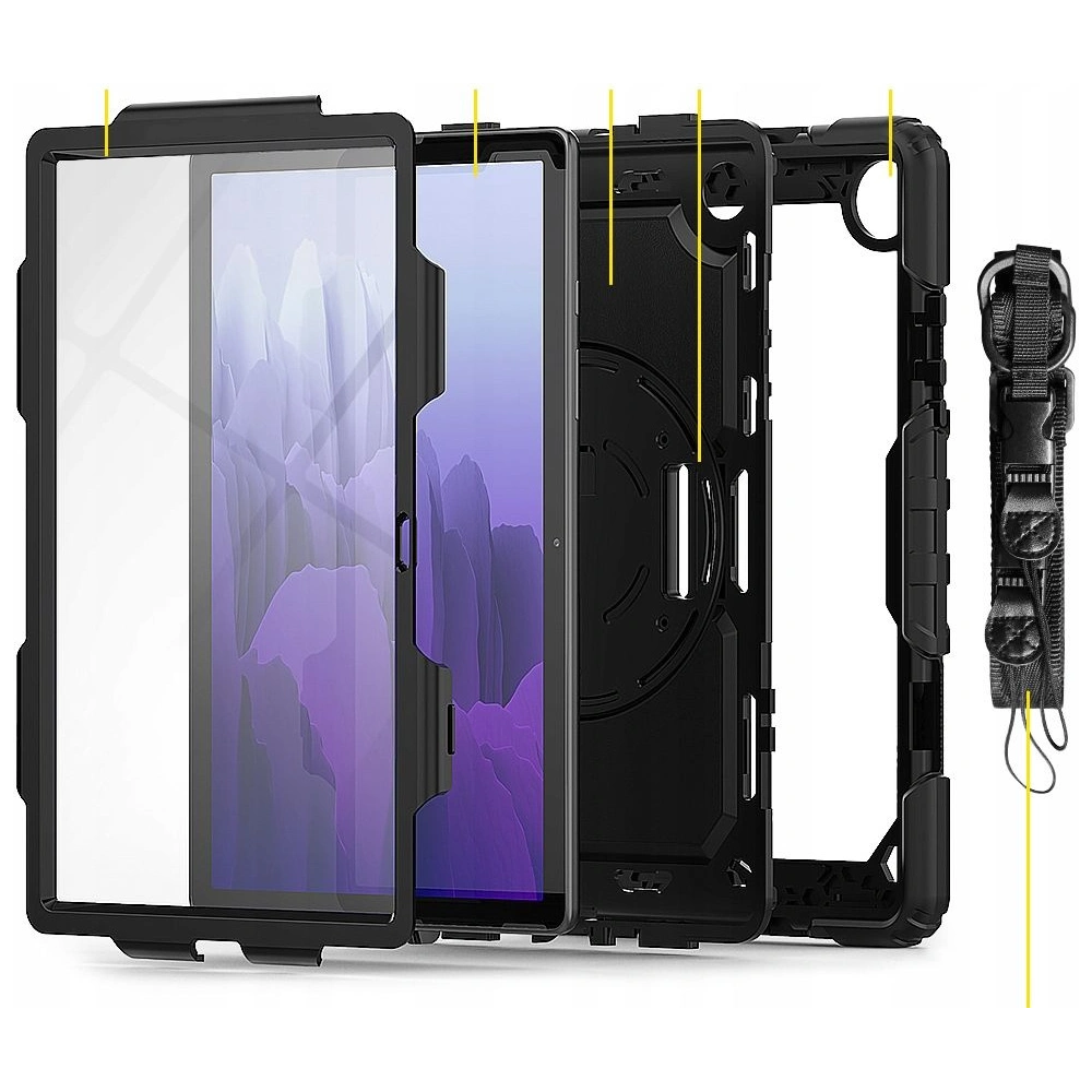 Etui Tech-Protect Solid360 Samsung Galaxy Tab A7 10.4 Black