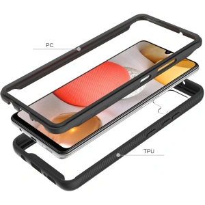 Case Tech-Protect Defense360 Samsung Galaxy A42 5G Schwarz