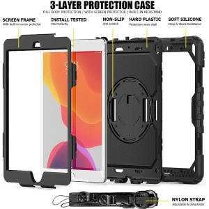 Kup Etui Tech-Protect Solid360 Apple iPad 10.2 2019/2020 (7. i 8. generacji) Black - THP321BLK - {ean13} - Sklep Home Screen