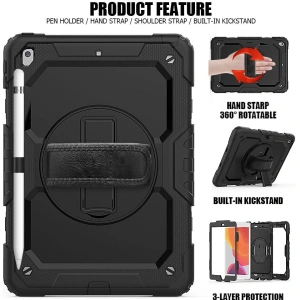 Kup Etui Tech-Protect Solid360 Apple iPad 10.2 2019/2020 (7. i 8. generacji) Black - THP321BLK - {ean13} - Sklep Home Screen