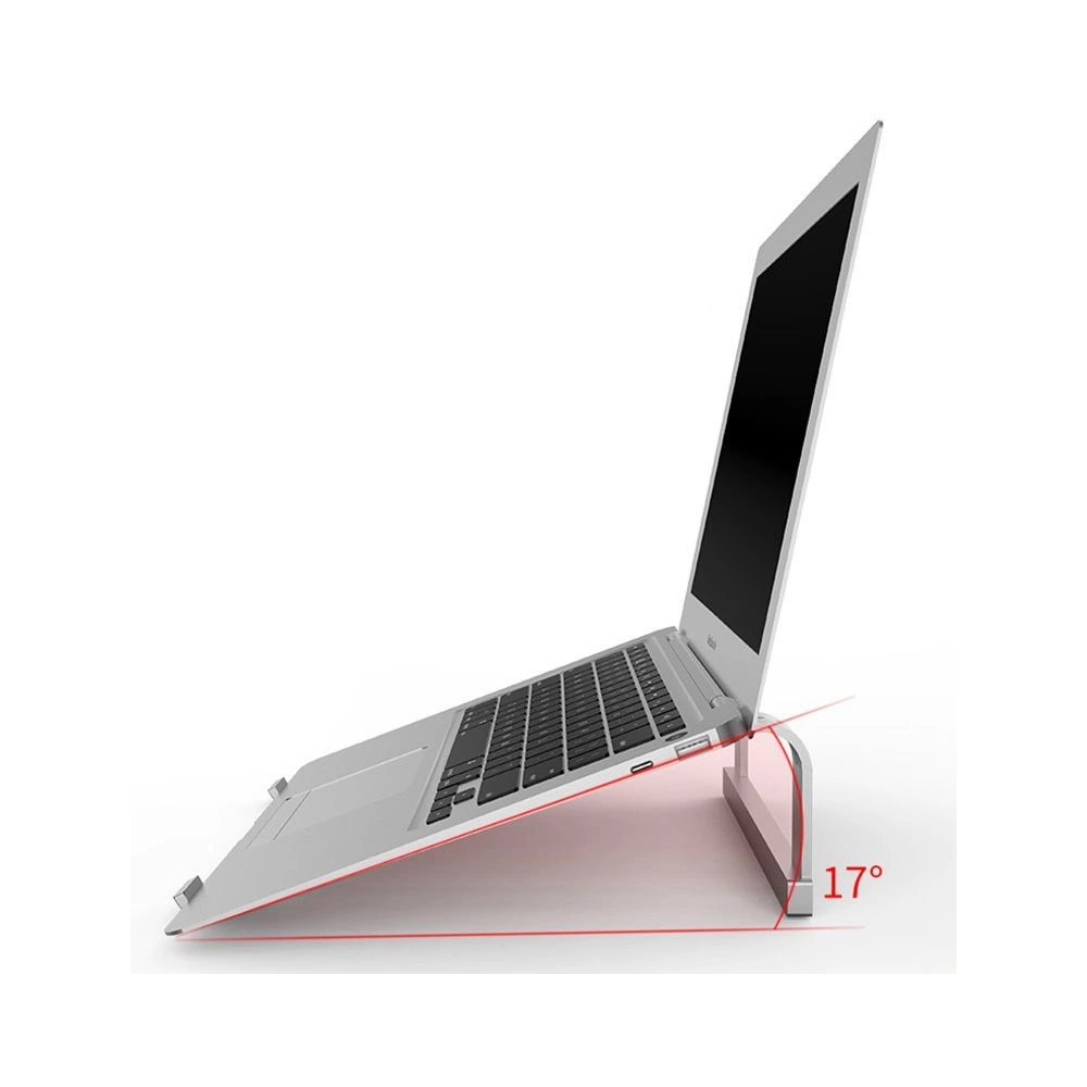 Podstawka do laptopa Tech-Protect Alustand 2 Universal Laptop Stand Silver