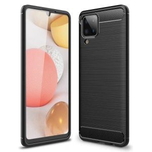 Kup Etui Tech-Protect TPUCarbon Samsung Galaxy A12 Black - THP334BLK - {ean13} - Sklep Home Screen