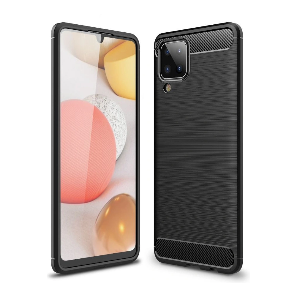 Etui Tech-Protect TPUCarbon Samsung Galaxy A12 Black