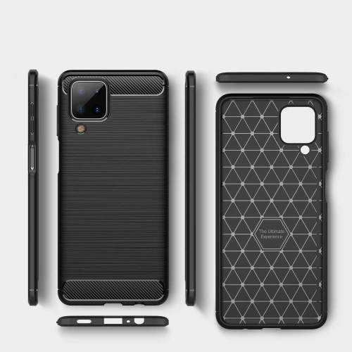 Kup Etui Tech-Protect TPUCarbon Samsung Galaxy A12 Fekete - THP334BLK - {ean13} - Sklep Home Screen